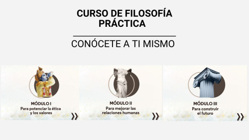 INICIO CURSO DE FILOSOFÍA PRÁCTICA. Primer nivel.